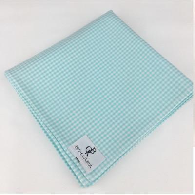 ふるさと納税 西脇市 播州織抗ウイルスハンカチ　チェックB　3枚セット