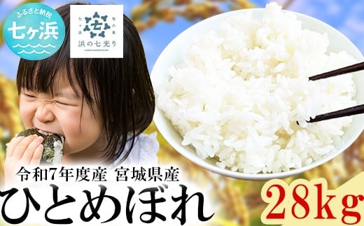 【6回定期便コース】令和7年産宮城県産 ひとめぼれ 28kg 米 白米 令和7年産 宮城産