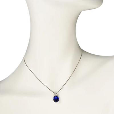 ふるさと納税 京都市 【高島屋選定品】<京セラ>クレサンベール<ブルーサファイア/ダイヤモンド>PT900 |  | 03