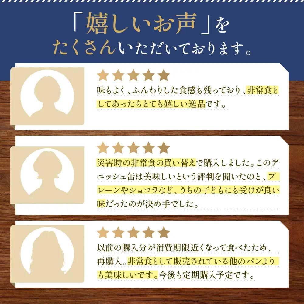 ANDE デニッシュ缶3種 プレーン・メープル・ショコラーデ 各2個 6缶セット パンパンパンパン