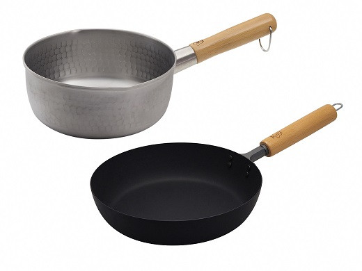 
            匠 マグマプレート加工 雪平鍋20cm&フライパン24cm FC016270
          