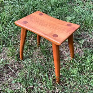 【木製手作りスツール】木工房の職人が作ったスツール 1脚 | スツール