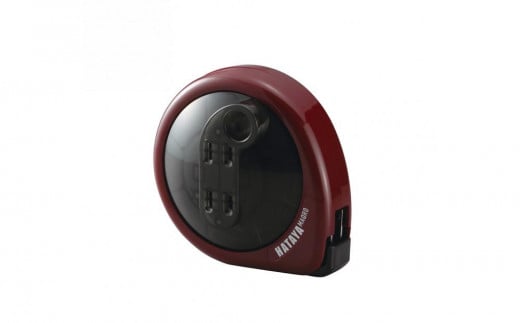 屋内用ホームリール  電線2ｍ巻  マッキュロ MQ-2＜バーガンディー＞