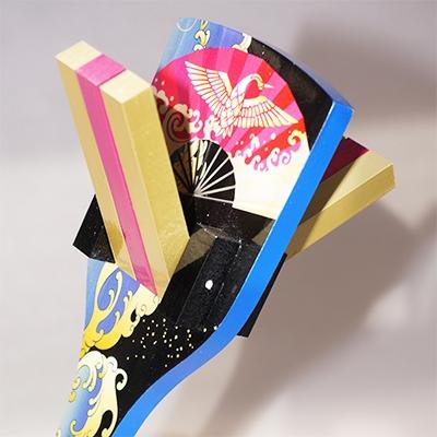 ふるさと納税 香美市 【高知のよさこい文化】 色彩鳴子 オーリチ　1組