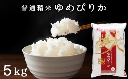 【令和7年産】ゆめぴりか《普通精米》5kg
