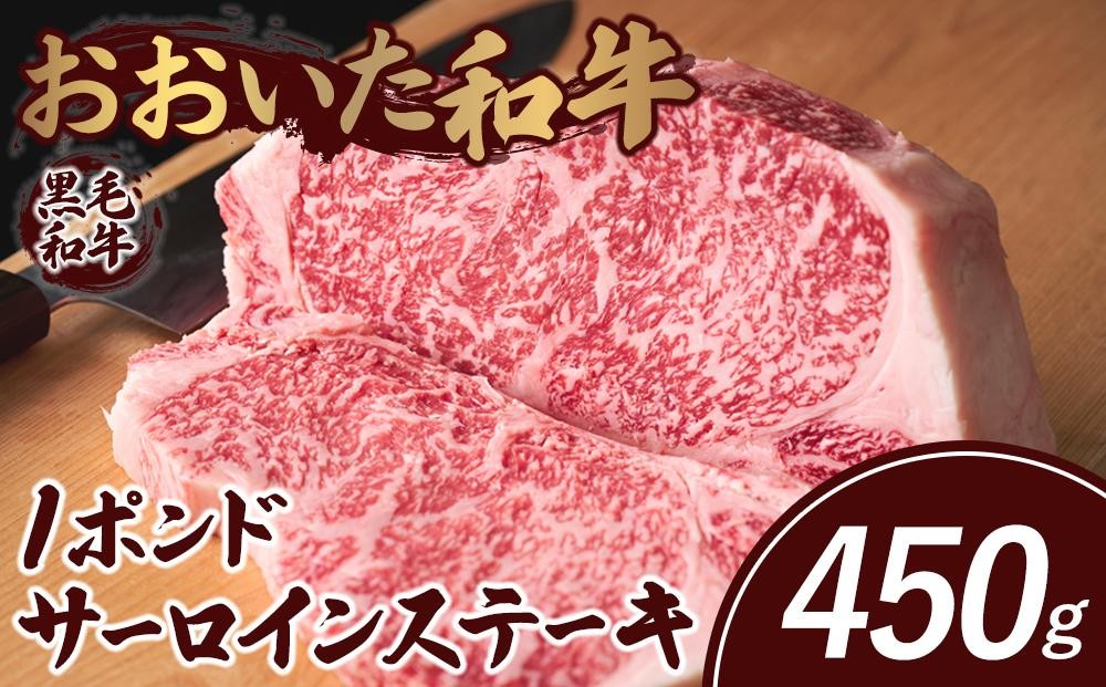 
            おおいた和牛 １ポンド サーロインステーキ 450g　
          