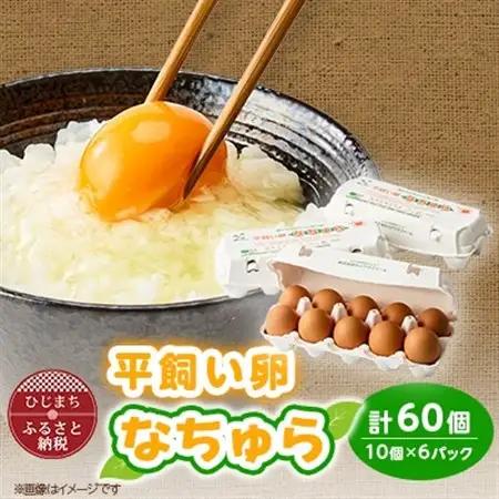 平飼い卵なちゅら(60ヶ入り)_卵 たまご 玉子 タマゴ 鶏卵 まとめ買い オムレツ 卵かけご飯 朝食 料理 人気 美味しい_【配送不可地域：離島】【1585337】