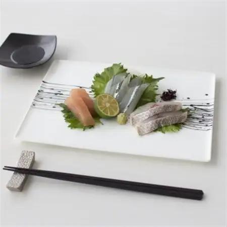 【NIKKO】26.5cm長角皿 「墨の瞬・拍」《ニッコー食器》(11116-G4370)_雑貨・日用品 皿・椀 食器 _【1381158】