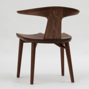 No.529 【家具蔵】チェア コルノ ウォールナット材