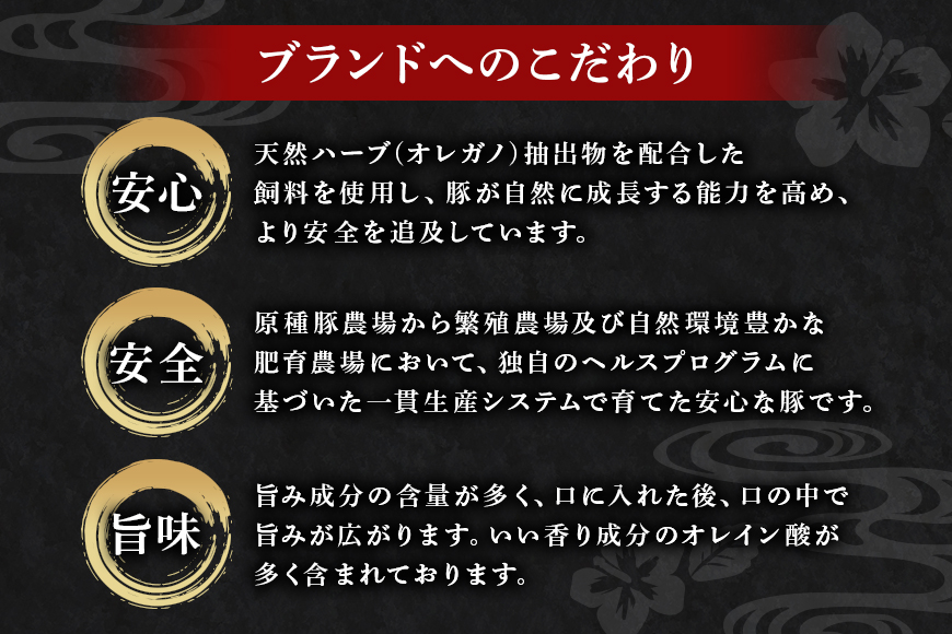 美ら島あぐー生ハム　計700g（70g×10パック）