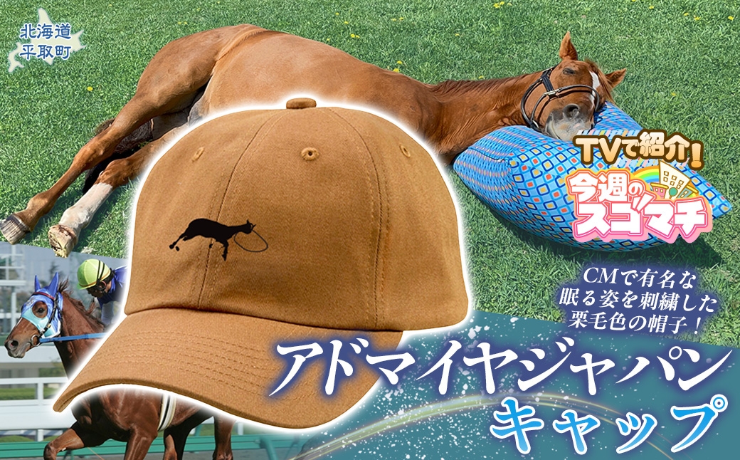 
                  【アドマイヤジャパン×Yogibo】キャップ 【ふるさと納税 人気 おすすめ ランキング 馬 競馬 競走馬 引退馬 アドマイヤジャパン 日高 北海道 平取町 びらとり 送料無料】 BRTV037
                