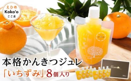 本格かんきつジュレ ｢いちずみ｣  8個【化粧箱入り】 | ゼリーゼリーゼリーゼリーゼリー【KK0062】