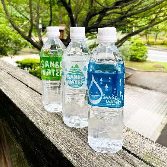 サンベウォーター（国立公園三瓶山の天然水） 【 天然水 水 500ml 24本 ミネラルウォーター シリカ水 鉱水 みず ペットボトル 】