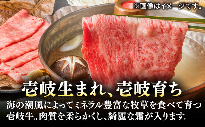 【全2回定期便】壱岐牛 A5ランク 赤身 500g しゃぶしゃぶセット（あご出汁付き/濃縮タイプ）（雌）《壱岐市》【KRAZY MEAT】 A5 しゃぶしゃぶ 赤身 うす切り 薄切り [JER093]