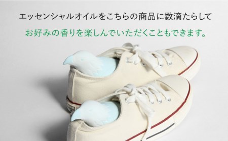 【美濃焼】靴乾かすシリーズ「鷲」（ブルー）【丸健製陶】 [TAY015]