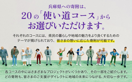 【返礼品なし】兵庫県を応援！ふるさとひょうご寄附金 （1口：1,000円）/ 返礼品なし