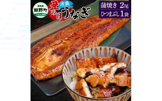 ≪土用丑の日までにお届け≫ ～四国一小さなまち～ 特選うなぎの蒲焼き2尾 ひつまぶし1袋 1尾あたり約130g タレ付き 山椒付き ウナギ 鰻 かば焼き 無頭 ふっくら 国産【7/15入金分まで】