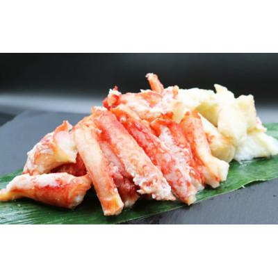 ふるさと納税 鴨川市 【カニ屋のむき身】ボイル たらばガニ 特混 500g　[SF0017-0011]