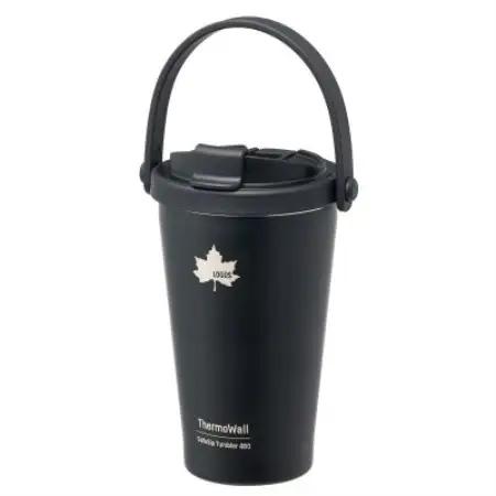 TW 真空断熱 タンブラー BK 480ml 保冷・保温対応のステンレスタンブラー 81286131【1745320】