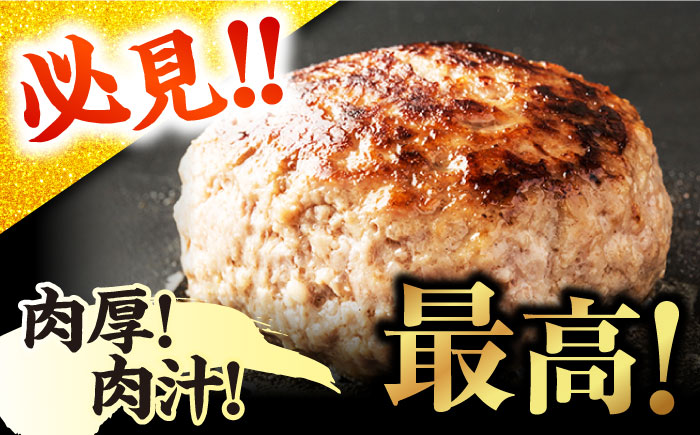 【12回定期便】五島牛と美豚の粗挽きハンバーグ 6個 150g×6 国産 牛肉 豚肉 五島市/ごとう農業協同組合 [PAF078]