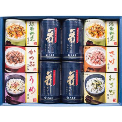 ふるさと納税 柳川市 大森屋 舞すがたバラエティ 味付のり4個・ふりかけ(緑黄野菜・かつお・さけ)・茶漬(2種)(柳川市) |  | 01