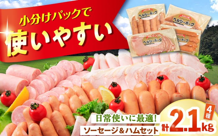 
                  ハム ウインナー 詰め合わせ 2.1kg 大村市 おおむら夢ファームシュシュ/人気詰め合わせ ロースハム ハムウインナーセット ハム詰め合わせ ウインナー ウィンナー ういんなー あらびきウインナー フランク [ACAA496]
                