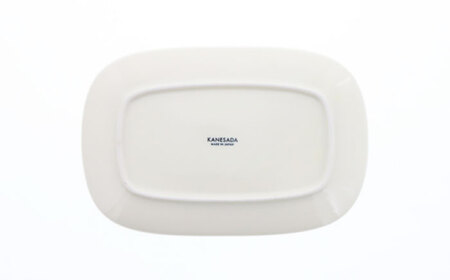 【美濃焼】ピュアハート 切立リム型 変形皿 2点 ＆ 小鉢 2点 合計4点セット　【カネ定製陶】　和食器 うつわ セット[MEI158]