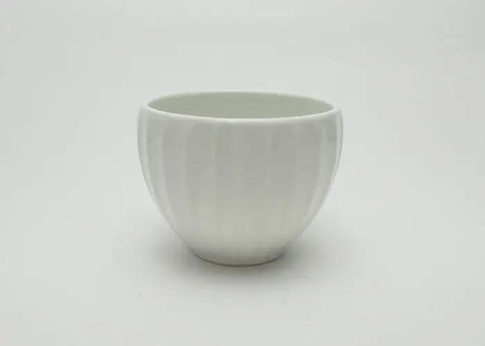 【AB352】【波佐見焼】手彫りのカップ 竹林彫り 【西海陶器】 １ 44169