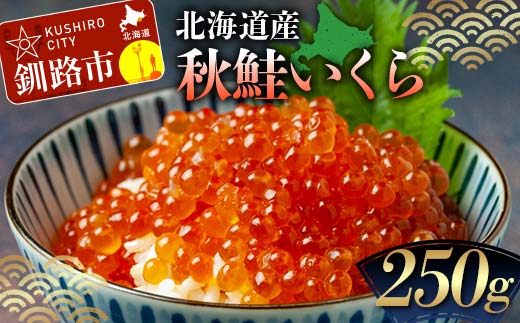 北海道産 秋鮭いくら 250g いくら丼 イクラ いくらショッパーズ菱光 菱光 F4F-8266