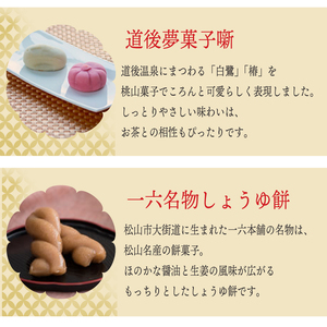 一六名菓セットTE ( 一六 一六タルト 柚子 抹茶 季節限定 子規食ム餡パン饅頭 竹の里 坊っちゃんだんご マドンナだんご 三笠 道後夢菓子噺 一六名物しょうゆ餅 ) 菓子 和菓子 菓子 お菓子 和