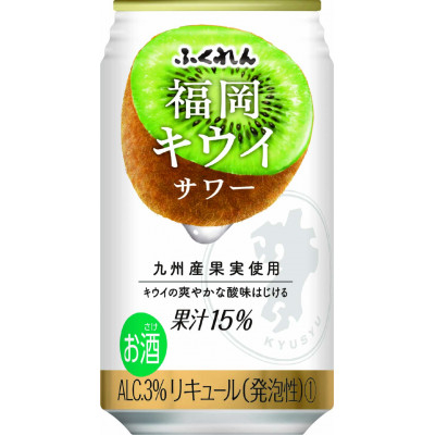 
            福岡キウイサワー(350ml×24缶)(福岡県)【1536121】
          