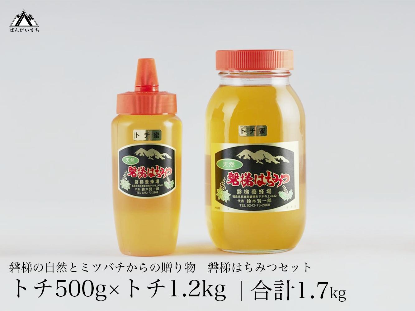 
国産純粋はちみつ 天然 磐梯養蜂 磐梯はちみつ 1200g［瓶］ 1.2kg 500g［チューブ］1700g 1.7kg はちみつセット トチはちみつ トチみつ トチ蜜 蜂蜜 ハチミツ はちみつ HONEY ハニー 国産 産地直送 無添加
