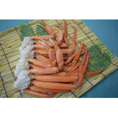 ふるさと納税 境港市 <平日着>茹で紅ずわいがに肩足 約1kg(5〜9肩)【5月中旬〜9月中旬発送不可】