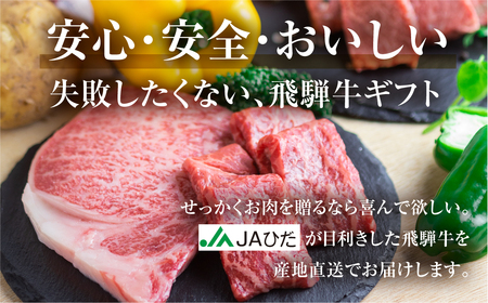 【2週間～発送】飛騨牛 牛肉 ステーキ 2種食べ比べ 計600gサーロインハーフステーキ ももひと口ステーキ A4等級以上バーベキュー BBQ のし対応 お祝い ギフト 30000円 3万円 [S46