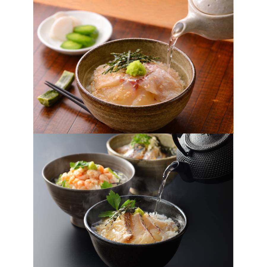 ＜イカ屋荘三郎＞漁師茶漬け5種詰め合わせ