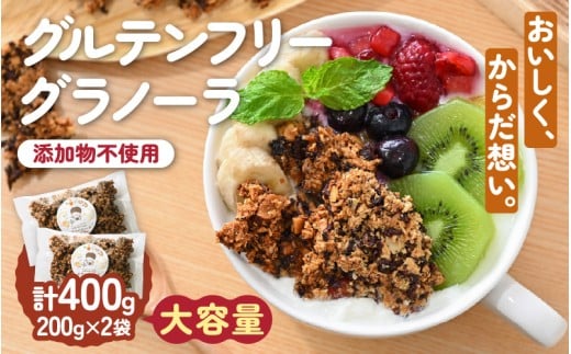  おやつグラノーラ大容量 大袋 2袋入り (200g×2袋) 添加物・白砂糖不使用 【オートミール アーモンド おから 小豆 おやつ 健康 栄養 ヨーグルト 牛乳 シリアル 朝ごはん 朝食 加工食品 小分け】 [A-12845]