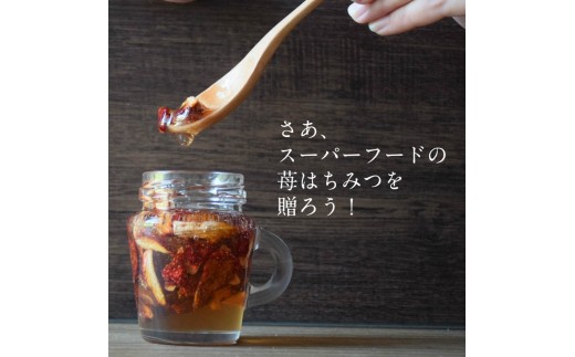 
            苺はちみつ（取手付き）10瓶 いちご イチゴ 苺 加工品 お取り寄せ 新潟
          