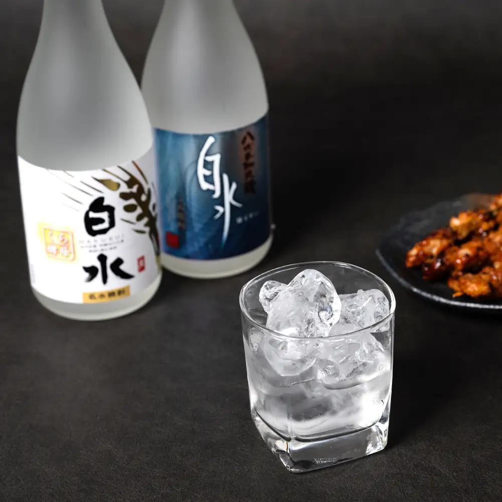 八代不知火蔵 白水 米 蔵酵母 焼酎 飲み比べ 720ml 各1本 (計2本) 瓶 むぎ焼酎 米焼酎 はくすい 酒 本格焼酎 乙類 25度 蒸留酒 独自の酵母