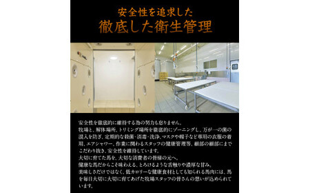 馬刺し 食べ比べ100g 馬刺し