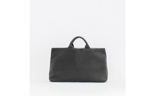 三河木綿刺し子織　sasicco 舟形トートバッグ　グレー【1690536】