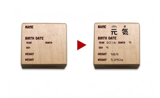 
No.042 HOPPL（ホップル） ゲンキメーター連結ネームプレート
