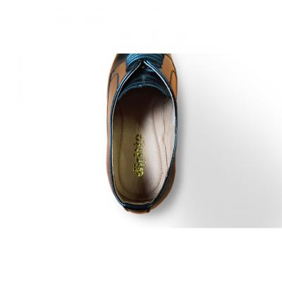 ふるさと納税 新潟市 0316牛革 マッケイ製法トラッドシューズ8800BL サイズ25.0cm[54077050] |  | 03