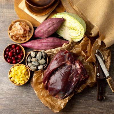 ふるさと納税 羽島市 国産ドッグフード 国産鹿肉使用 ドライタイプ  560g |  | 02