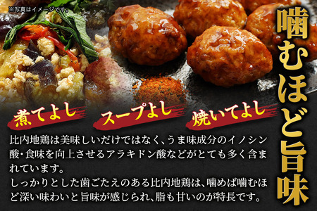 【定期便4ヶ月】比内地鶏 ミンチ 5kg(1kg×5袋) 5kg 国産 冷凍 鶏肉 鳥肉 とり肉 ひき肉 挽肉