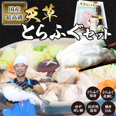 【毎月定期便】ふぐの王様!とらふぐ　国産最高級!天草とらふぐセット(宇城市)全2回【配送不可地域：離島】【4056801】