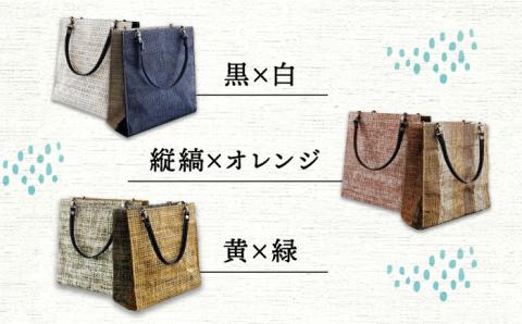 【ベイネット工房×etoffe】紙布バッグ 透明クレール バッグ 広島 工芸 バック かばん 鞄 江田島市/広島ベイネット [XAW010]