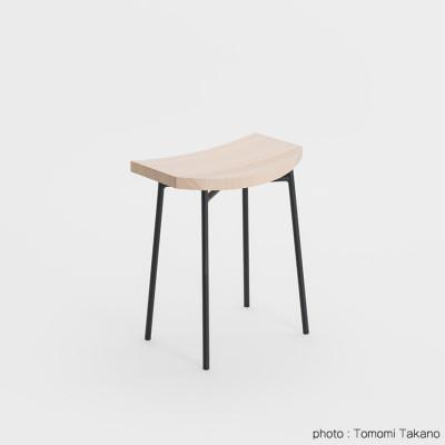 ふるさと納税 津山市 横につながるスツール(ウレタン塗装)　TSUYAMA FURNITURE