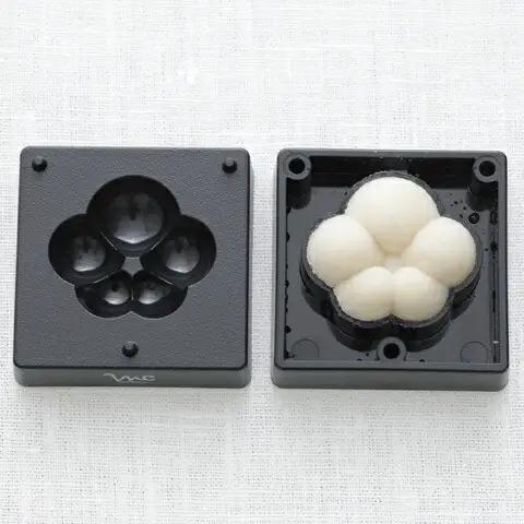 【手作り和菓子シリーズ】●練りきり型（へら付）：花シリーズ● プラスチック製 和菓子 調理 料理 製菓 キッチン 調理器具 和菓子 お菓子 抜き型 押し型 型抜き ねりきり 押し寿司 千葉真知子先生監