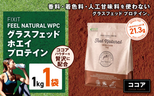FEEL NATURAL ココア  | G.Oホールディングス フィールナチュラル ダイエット サポート 置き換え プロティン プロテイン 朝食 乳酸菌 ダイエットサポート ドリンク 食事 国産 美容 ホエイプロテイン ココア 抹茶 ミルクティー プレーン 栃木県 真岡市 送料無料