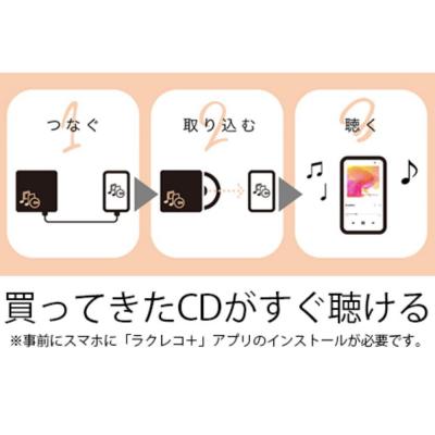 ふるさと納税 名古屋市 BUFFALO/バッファロー  スマートフォン用CDレコーダー「ラクレコ+」ケーブルモデル |  | 01